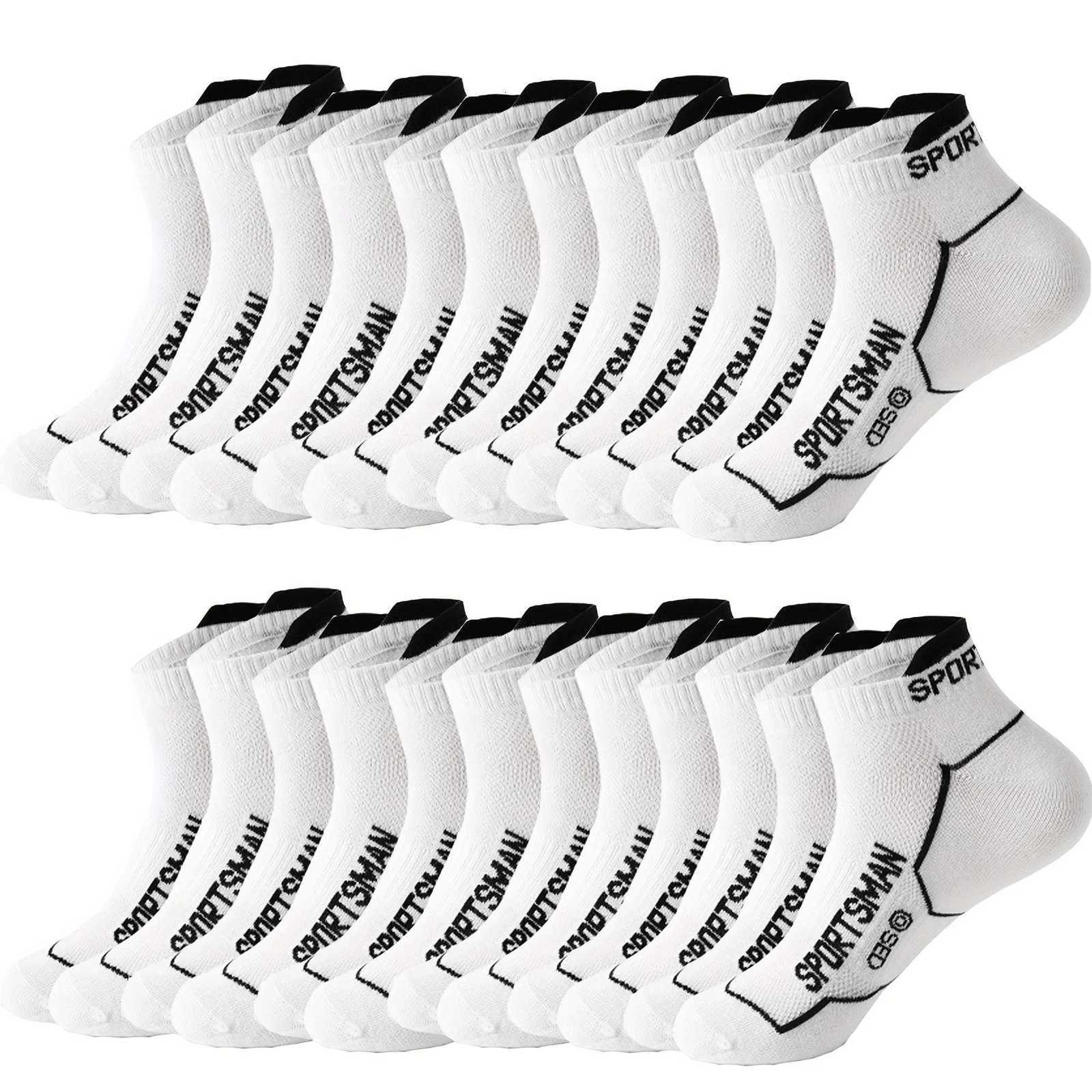 12 Pairs Mens Ankle Socks - Sports Mesh Running Socks with Moisture-Wicking Low-Cut Casual Socks for All-Season Wear Z250731