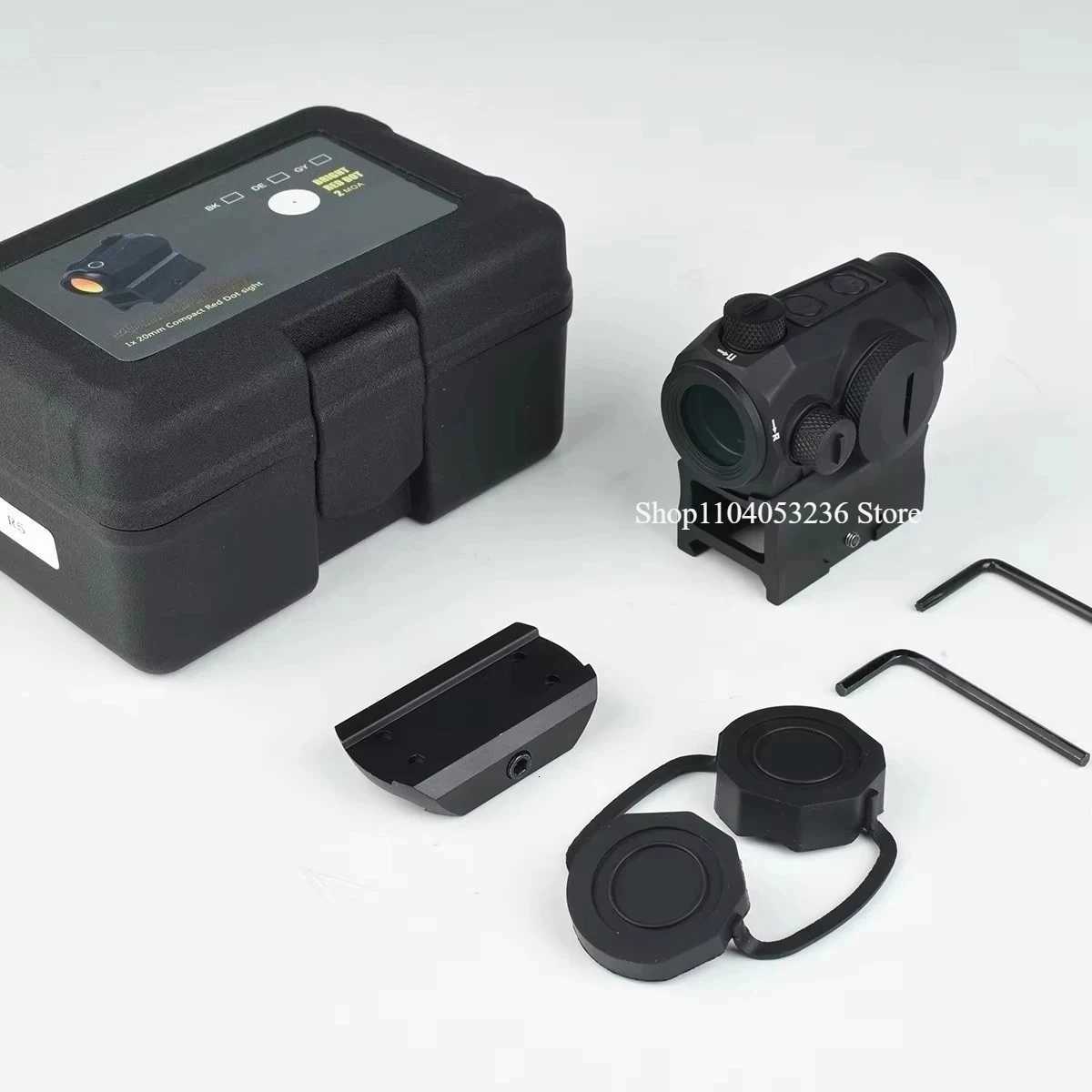 Tactical R5 1x20mm Red Dot Sight 2 MOA Compact Hunting Rifle Optic Shooting Shockproof Waterproof for 20MM Rail 1 1 R250730