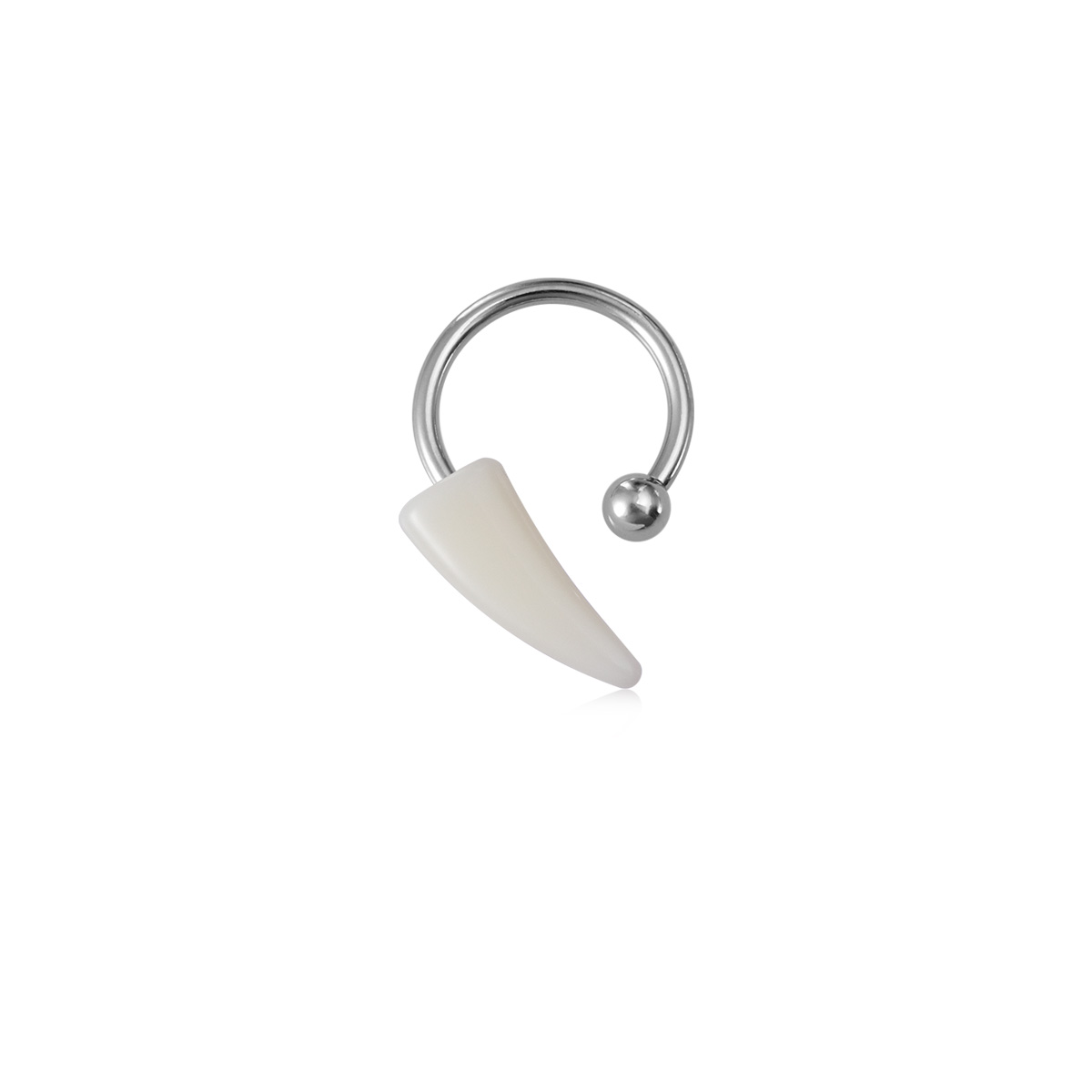 Fang Fang Horseshoe Ring Stainless Steel Lip Ring Body Piercing Jewelry Ear Bone Ring Wholesale