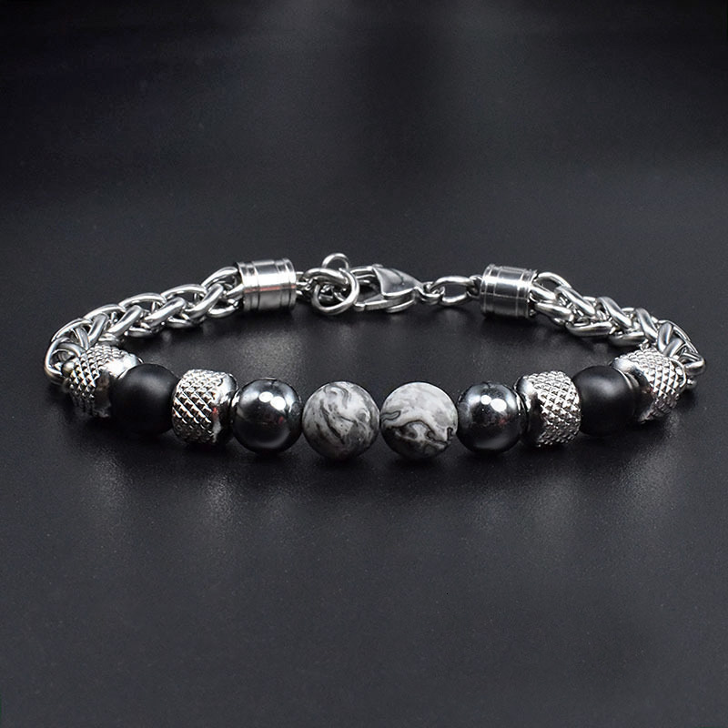 Free shipping 2025 new designer jewelry luxury jewelry men's bracelet European and American style personalized jewelry manufacturer