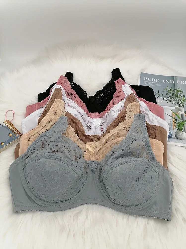 6 Colors Underwire Bralette C D Cup Thin Cotton Padded Bras for Women Floral Bra 75C 80C 85C 90C 95C 100C 105C 105D 100D BH C18 Z250730