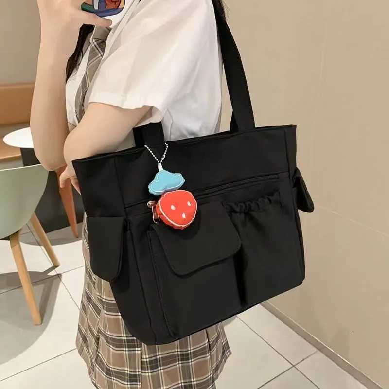 Large Capacity Crossbody Bag with Multiple Pockets Oxford Messenger Tote bag Adjustable Shoulder Handbags for School Travel Dail Y250730
