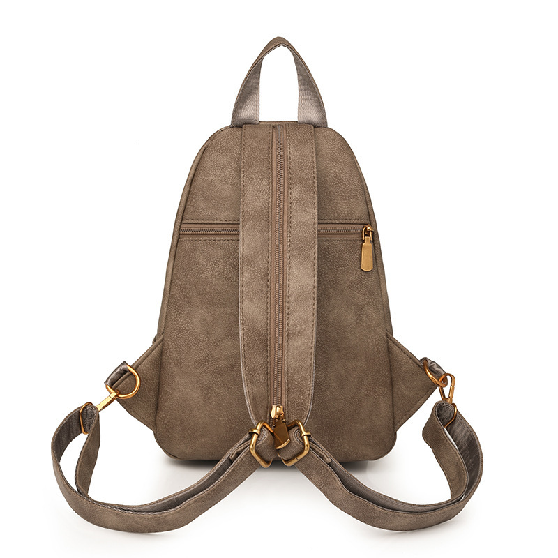 New Women's 2025 Retro Leisure Multi functional Large Capacity Shoulder Bag Designer Crossbody Bag