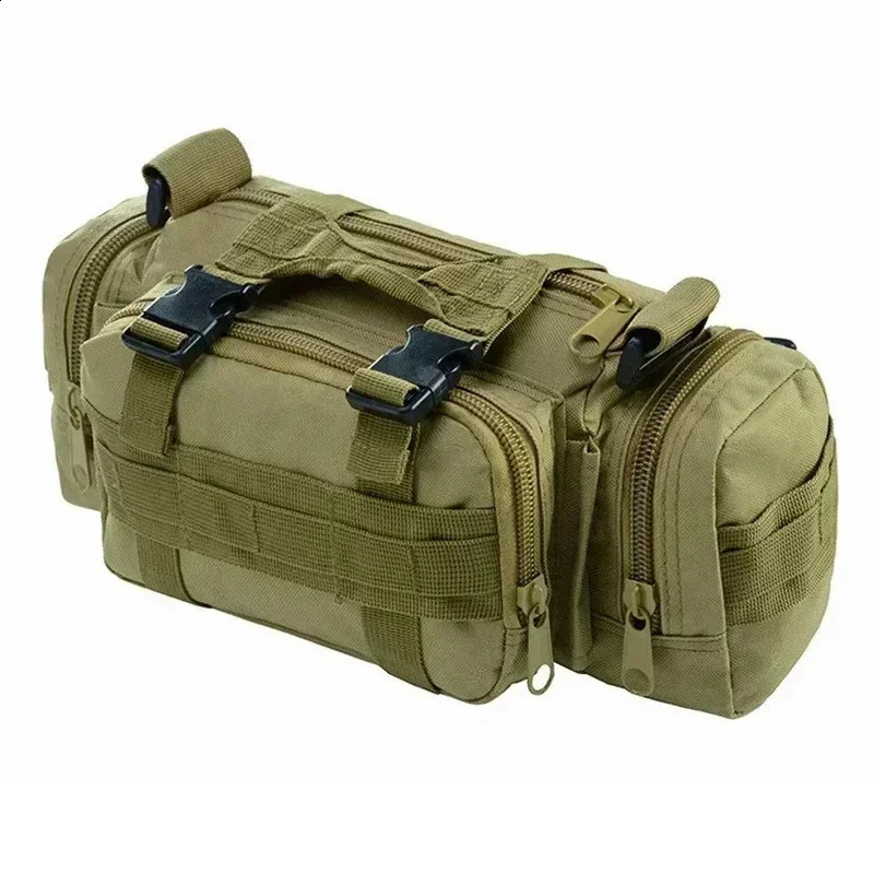 Outdoor mountaineering bag 600D waterproof Oxford shoulder camping hiking fishing backpack 250729