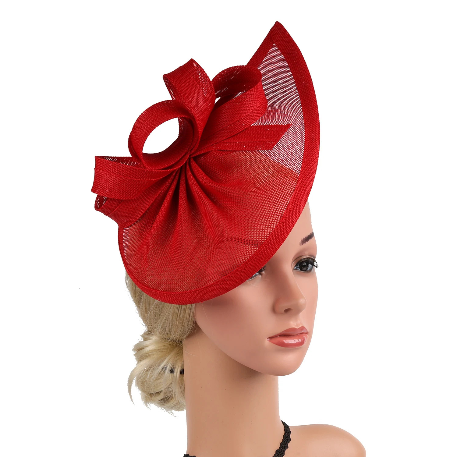 Cocktail Tea Party Fascinator Headband Vintage bowknot Fascinators for Wedding Women 250729