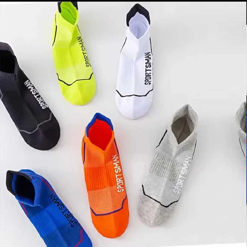 5 Pairs of High Quality Sports Socks Mens Summer Short Socks Breathable Ankle Socks Cotton Black Thin Cut Running Mens Socks Z250731