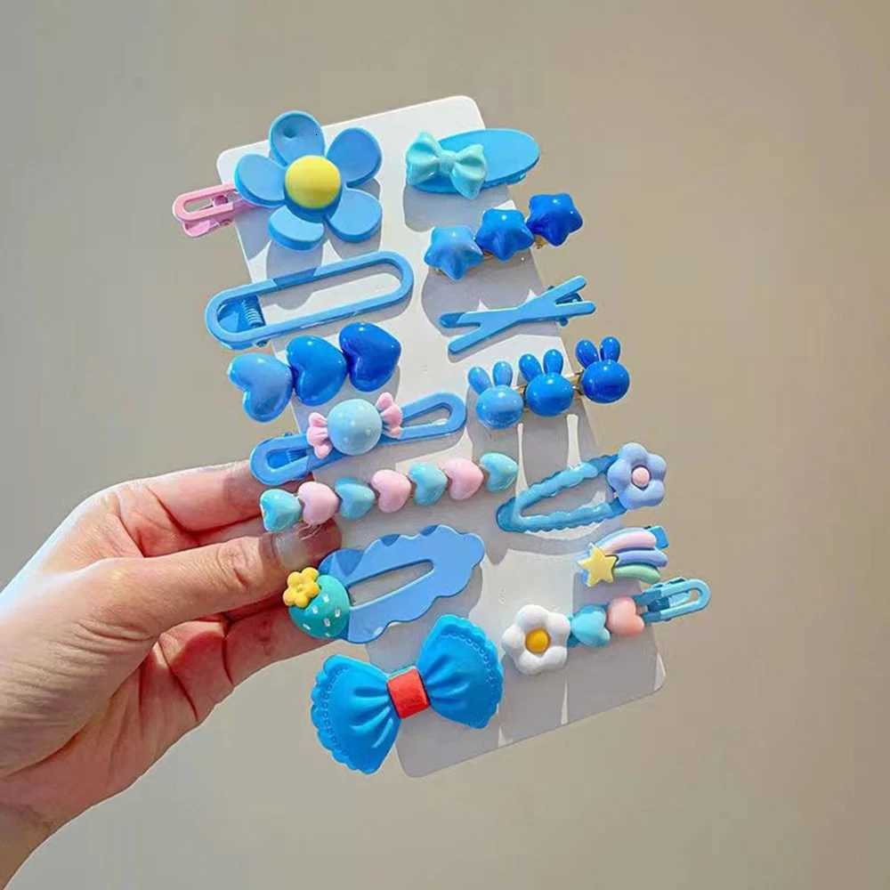 Childrens Hairpin Headdress Girl Sweet Bangs Clip Cute Baby Hair Clips Hair Accessories Set For Kids R250730