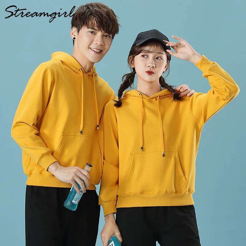 Winter Fleece White Sweatshirt Hoodies Vintage Hoodie Casual Warm Veet Sweatshirts For Women Top Hooded Jacket