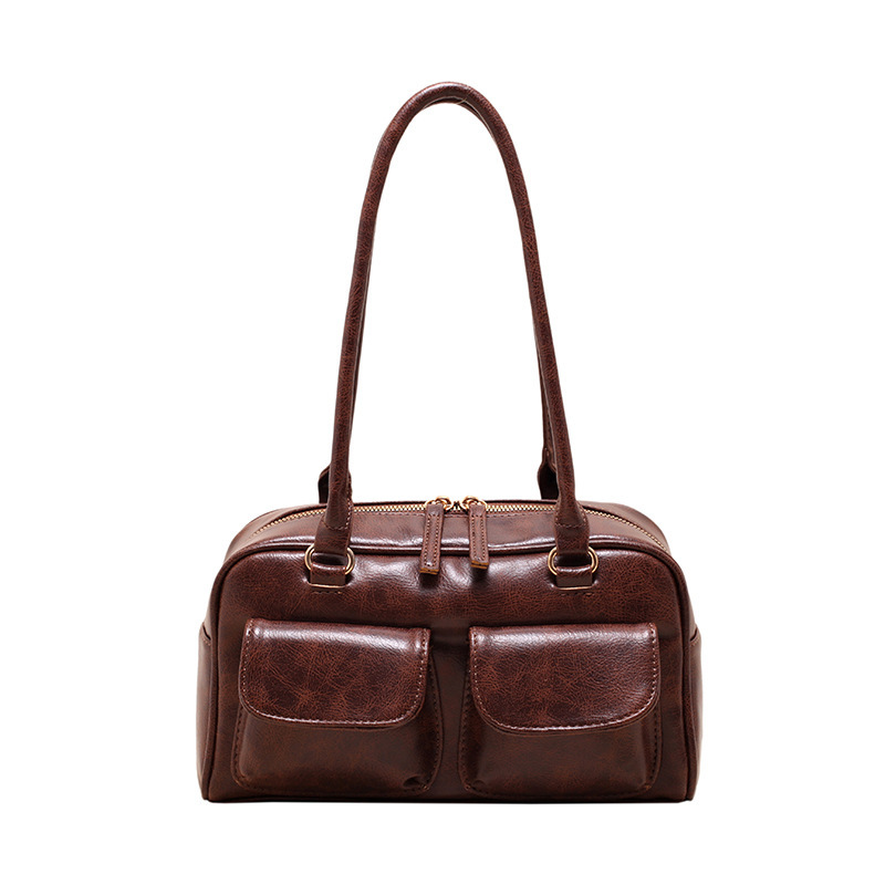 Retro underarm messenger bag women's 2025 new high-end texture shoulder bag niche portable commuter