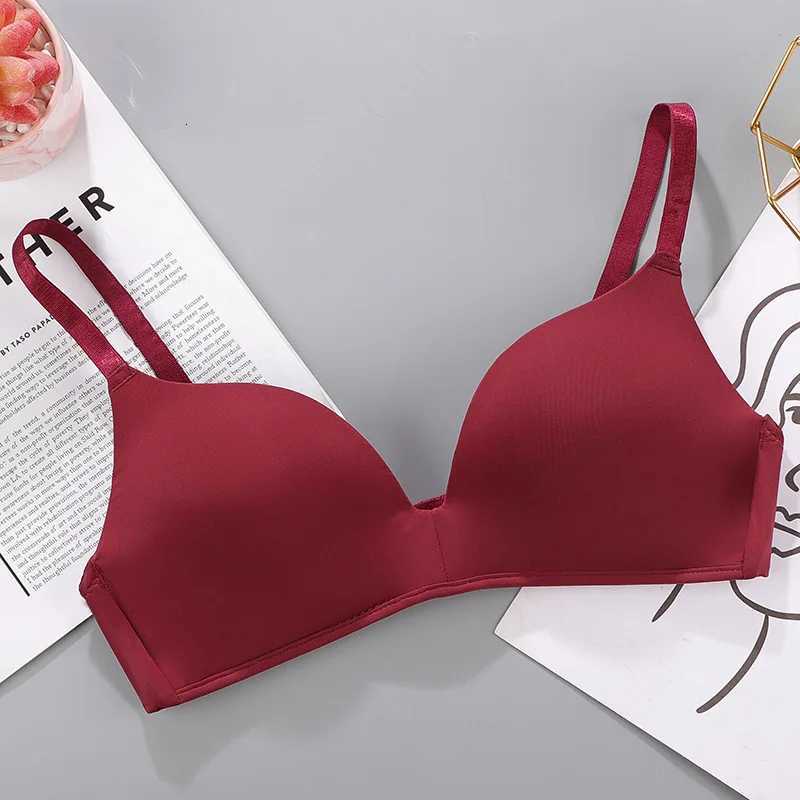 Women Seamless Bra Sexy No Wire Push Up Underwear Students Breathable Thin 12 Colors Bras Womens Breathable Gathered Bra Z250730