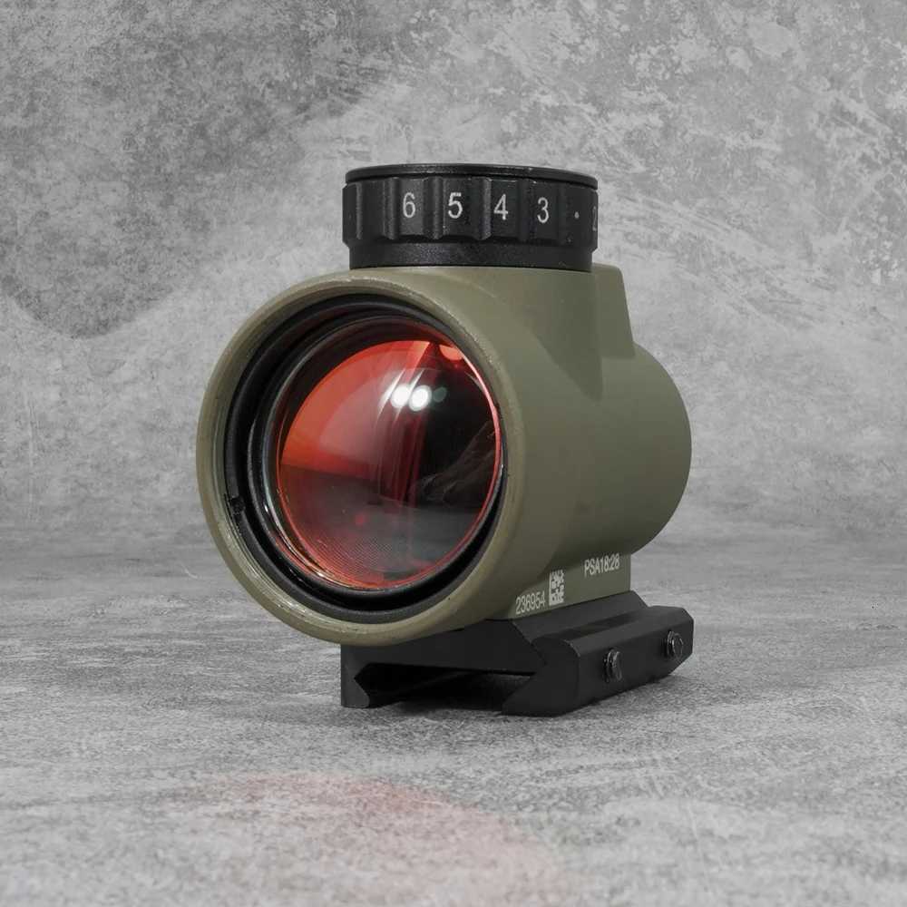 1x25mm Red Dot Sight Riflescope Tactical Miniature with 3D Letter Markings for Airsoft Hunting R250730