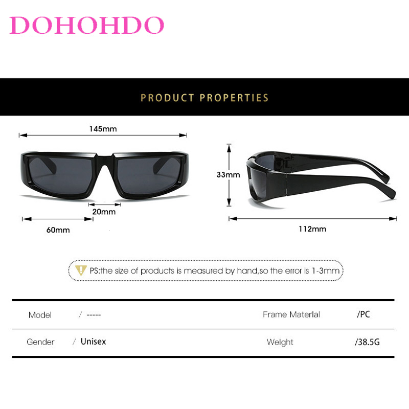 Vintage Y2K Sunglasses Women Men Fashion Luxury Brand Designer Trend Punk Outdoor Sport Cycling Shade Eyewear UV400 Gafas De Sol