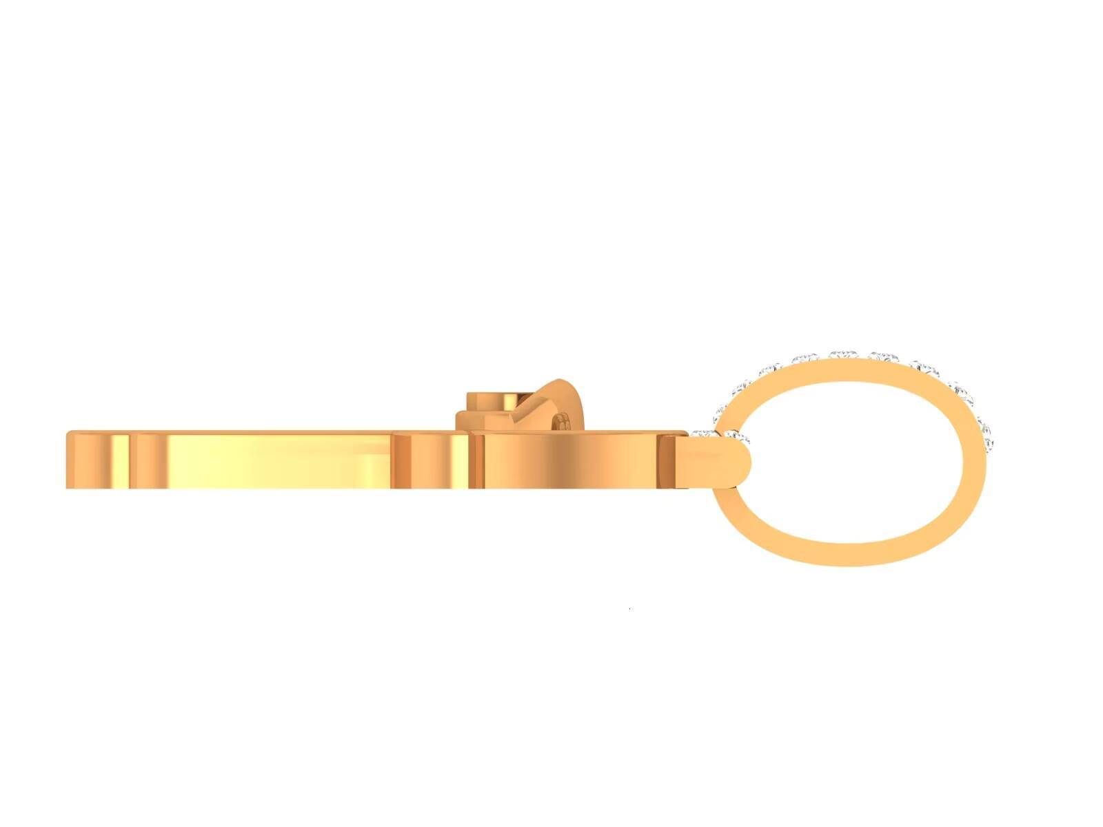 Hip-hop New Gold and Silver Moissanite Star Palm Pendant with Diamonds and Full Diamond Men Necklace