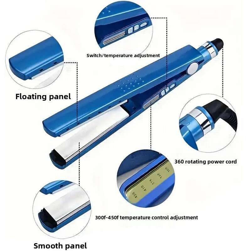 Three-Piece Spiral Iron Comb Set Automatic Curling Wand Straightener Hair Clip Bangs Perm Tool