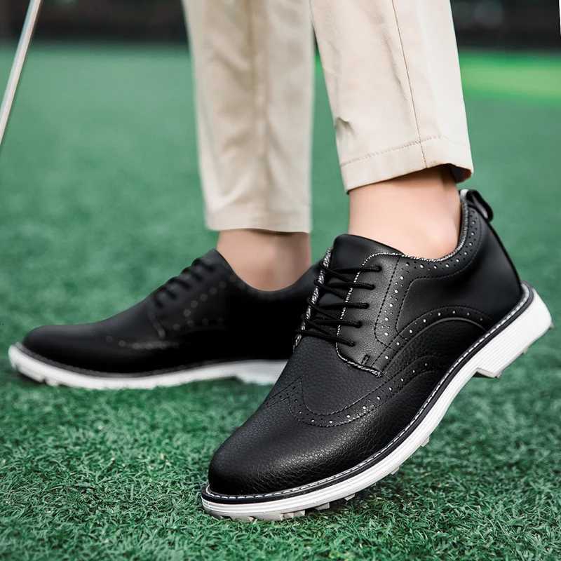 Golf Shoes Mens Four Seasons Non Slip Sports Shoes New Fion Breathable Cfortable Versatile Nail Casual Sports Shoes Y250731
