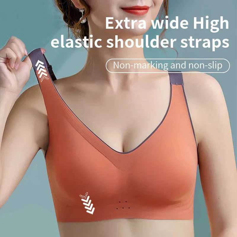 Summer Push-Up Bra for Women (M-6XL) Thin Traceless Sports Bra Anti-Sagging Breathable Comfort Wire-Free Bralette Large Size Z250730