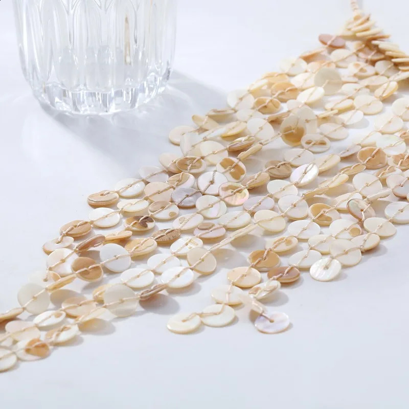 Bead Handmade Woven Shell Necklace Multilayered Summer Beach Style Collarbone Chain Womens Fashion Jewelry Accessories 250716