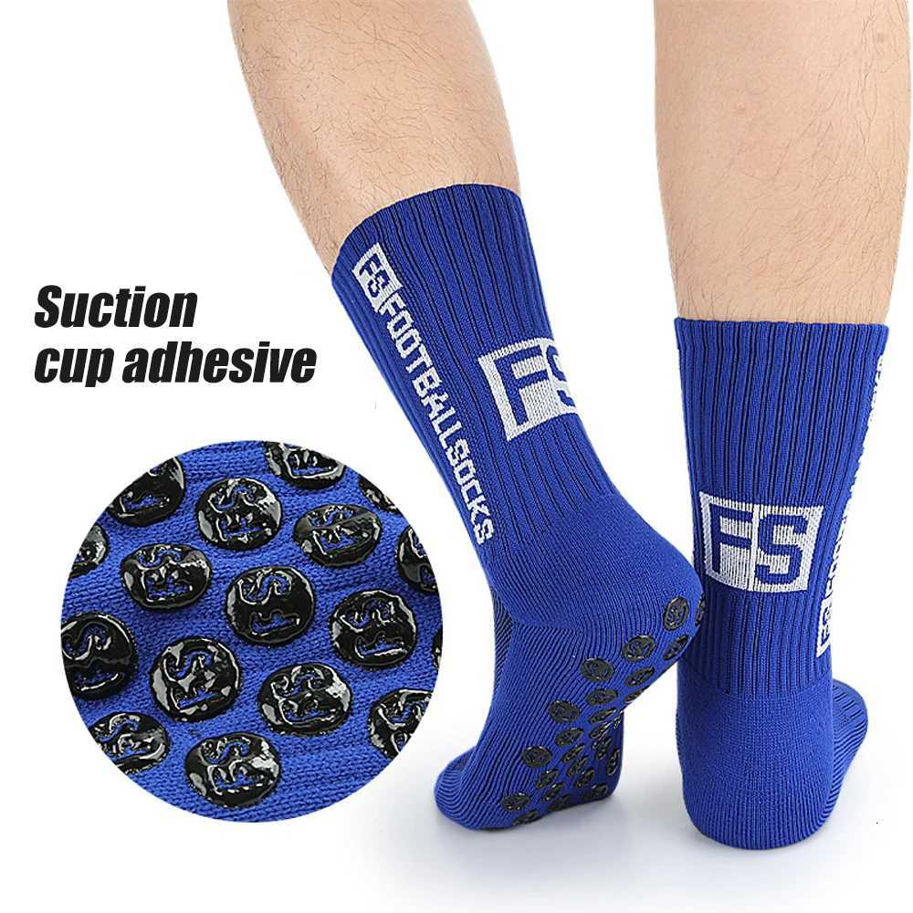 1Pair Men Women Soccer Socks Anti-Slip Socks for Soccer Football Basketball Yoga Running Trekking With Anti-Blister Pads Z250731