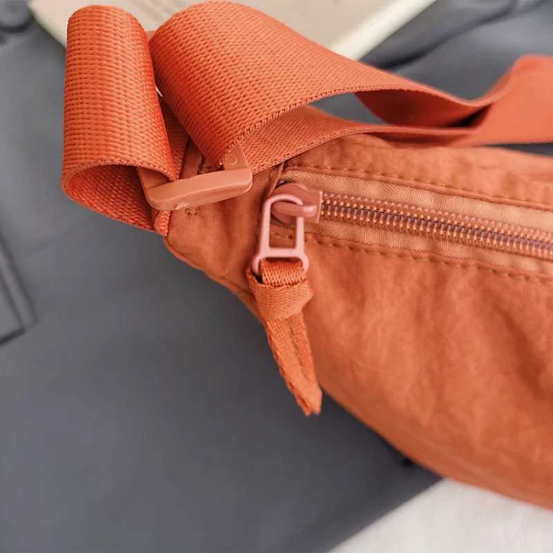Simple Design Womens Messenger Bag Fashion Ladies Nylon Hobos Small Shoulder Bags Vintage Female Girls Purse Cloth Handbags G250729