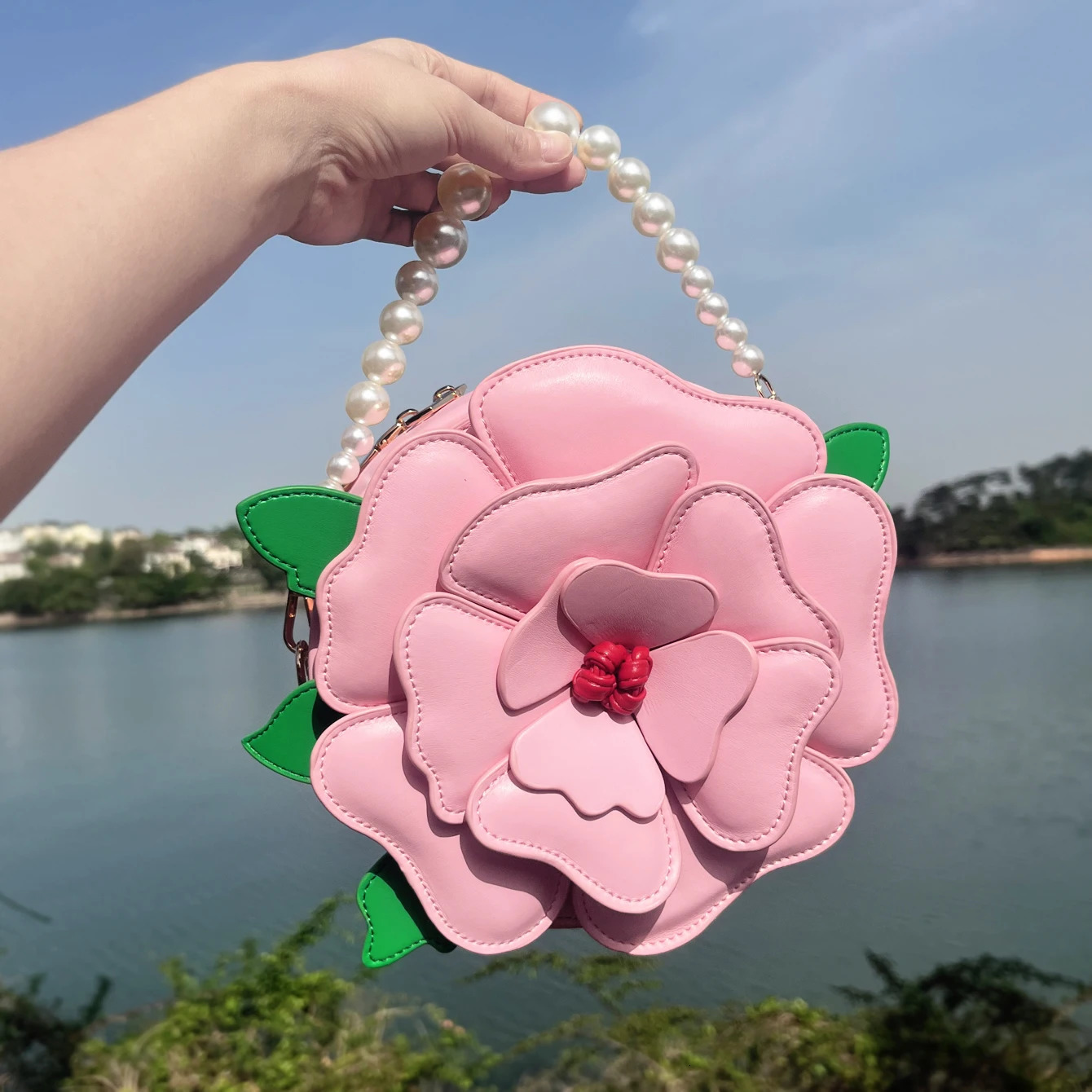 Purses And Handbags For Women Bag Funny Flower Shape Purse Bags Golden Bag Party Evening Bag Banquet Bag Shoulder Bag 250731