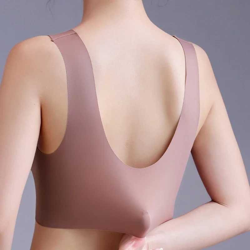 3PCS Lace Push Up Bras for Women Sexy Wireless Bra Ice Silk Deep V Bralette Tops Female Lingerie Moms Underwear L-5XL Z250730