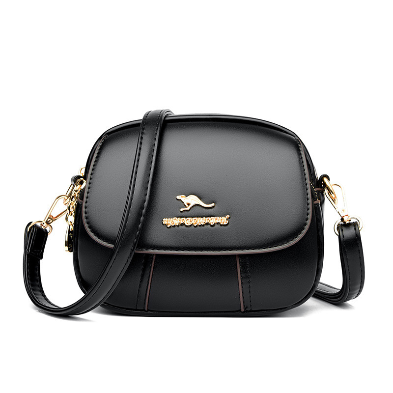 2025 Summer New Women's Shoulder Bag Color blocked Fashion Soft Leather Casual Shoulder Bag Phone Bag Niche Crossbody Bag New Designer Luxury Bag