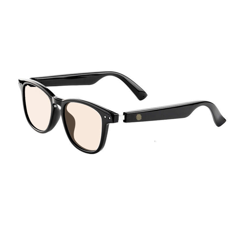 DHcollections Smart Bluetooth Glasses - Fast Charge, Open-Ear Audio, Blue Light Blocking, Prescription Compatible (Square Frame)