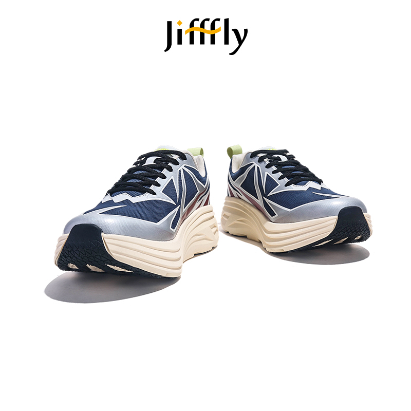 Jifffly men's running 20205 new thick soled height increasing shock absorption lightweight rebound sports shoes