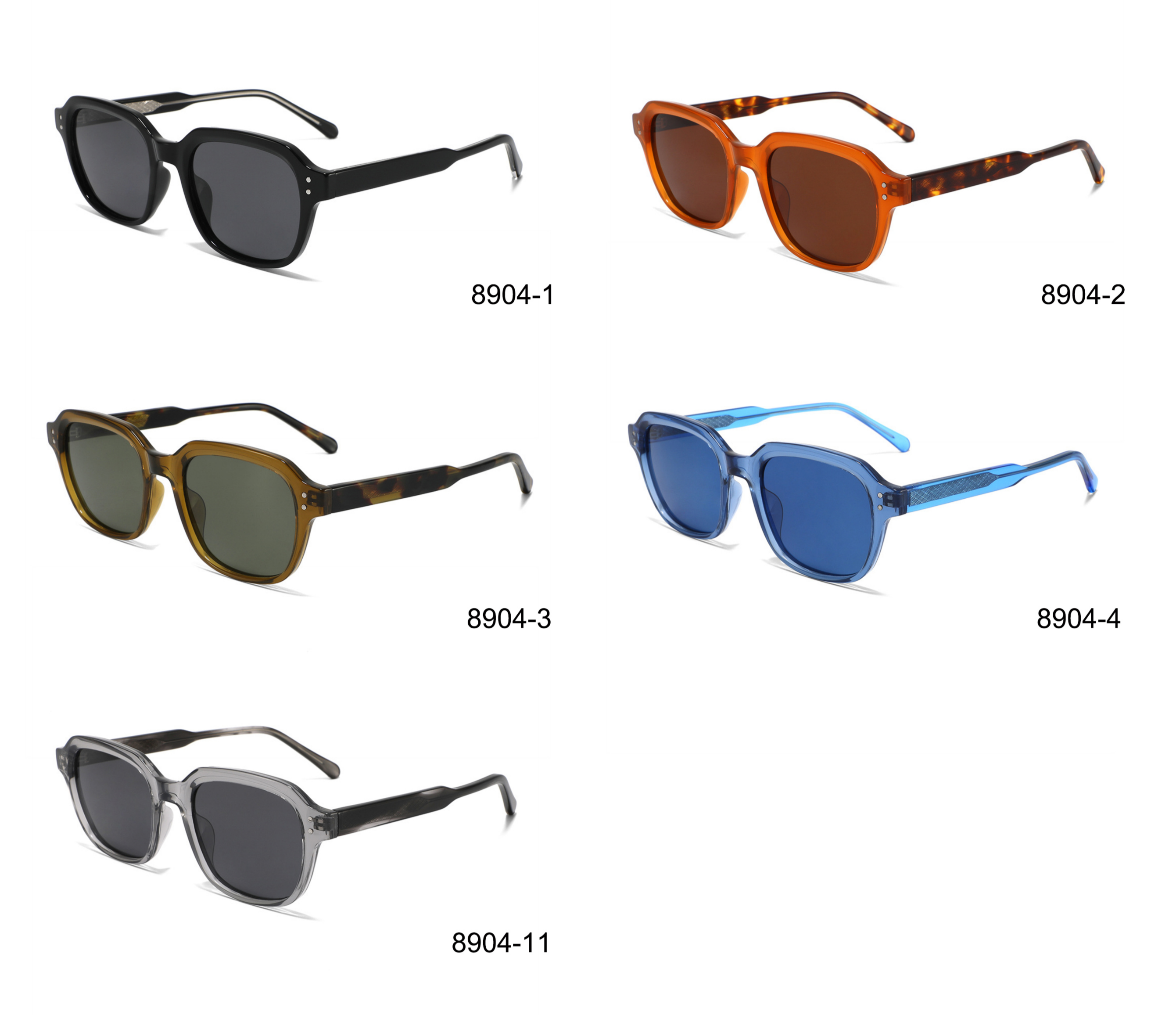 Designer sunglasses luxury glasses for women high quality frame men daily wear radiation protection white blue minimalist pj2