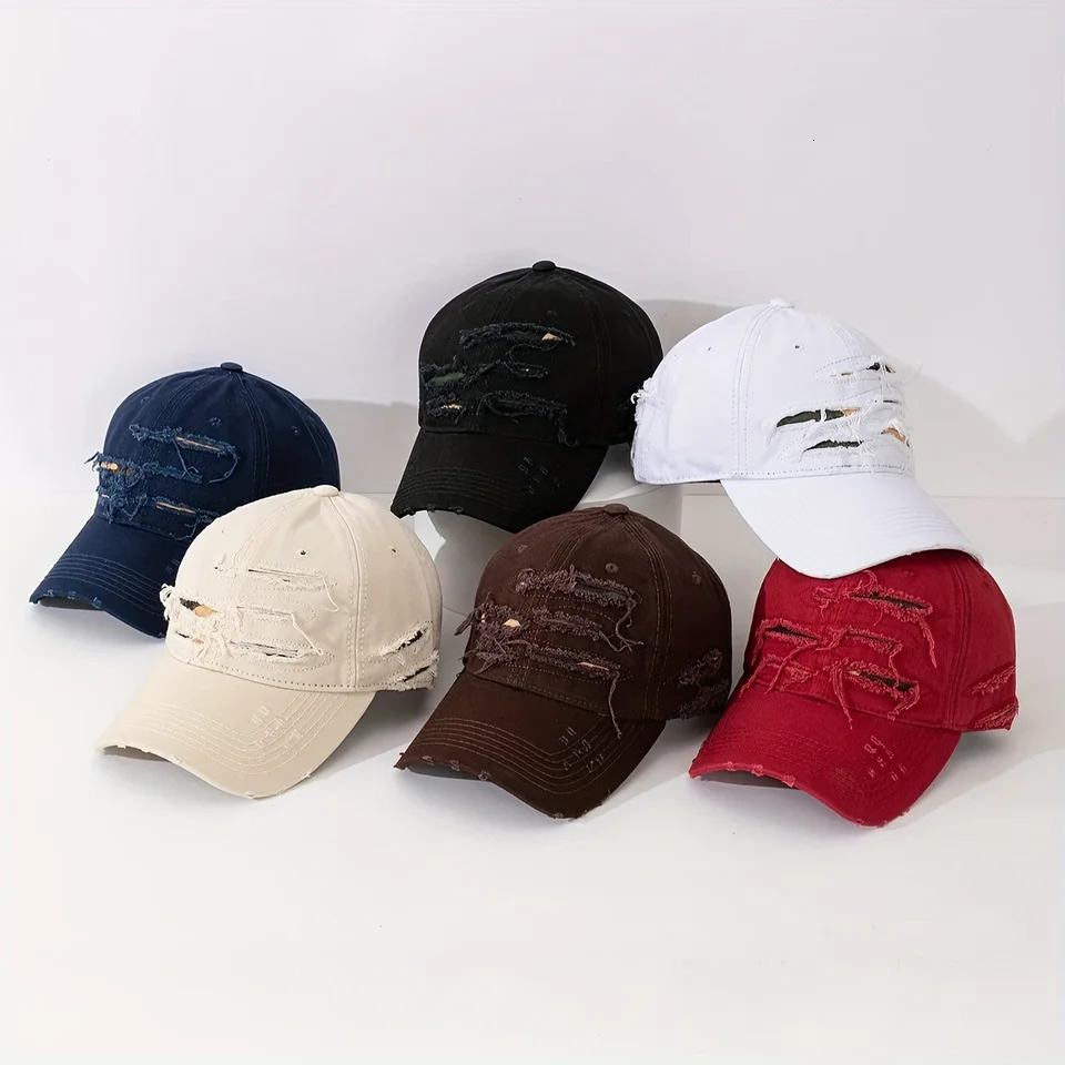 Lightweight Cap Simple Polyester Baseball Cap | 1pc | Polyester | Embroidered Patches Lightweight Non-Stretch Hand Wash 250730