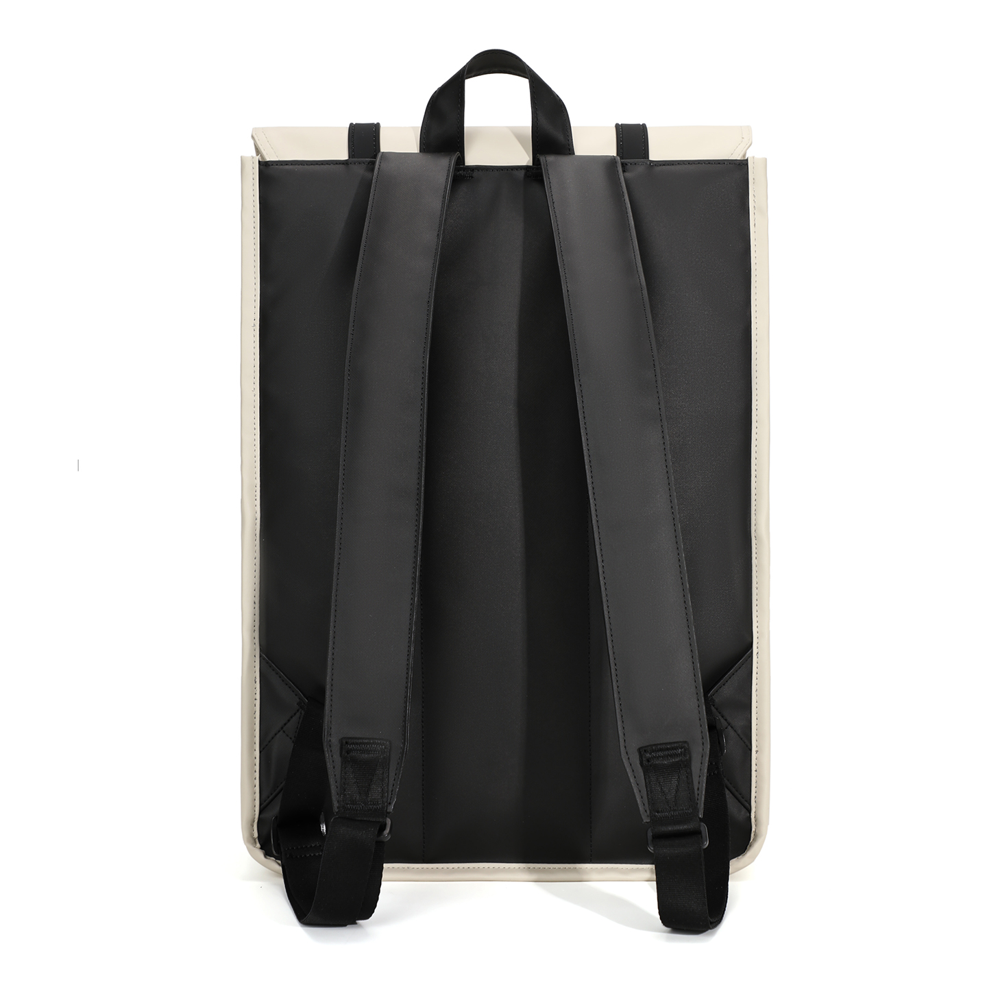 Unisex computer bag, commuting business leather backpack, new niche large capacity waterproof backpack