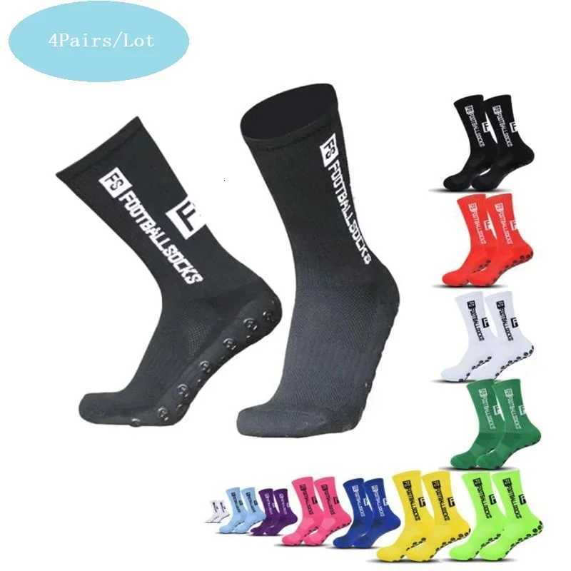 1/4/10/20 Pair of Football Socks Mens and Womens Mid Length Anti Slip Training Socks Thickened Professional Sports Socks Z250731