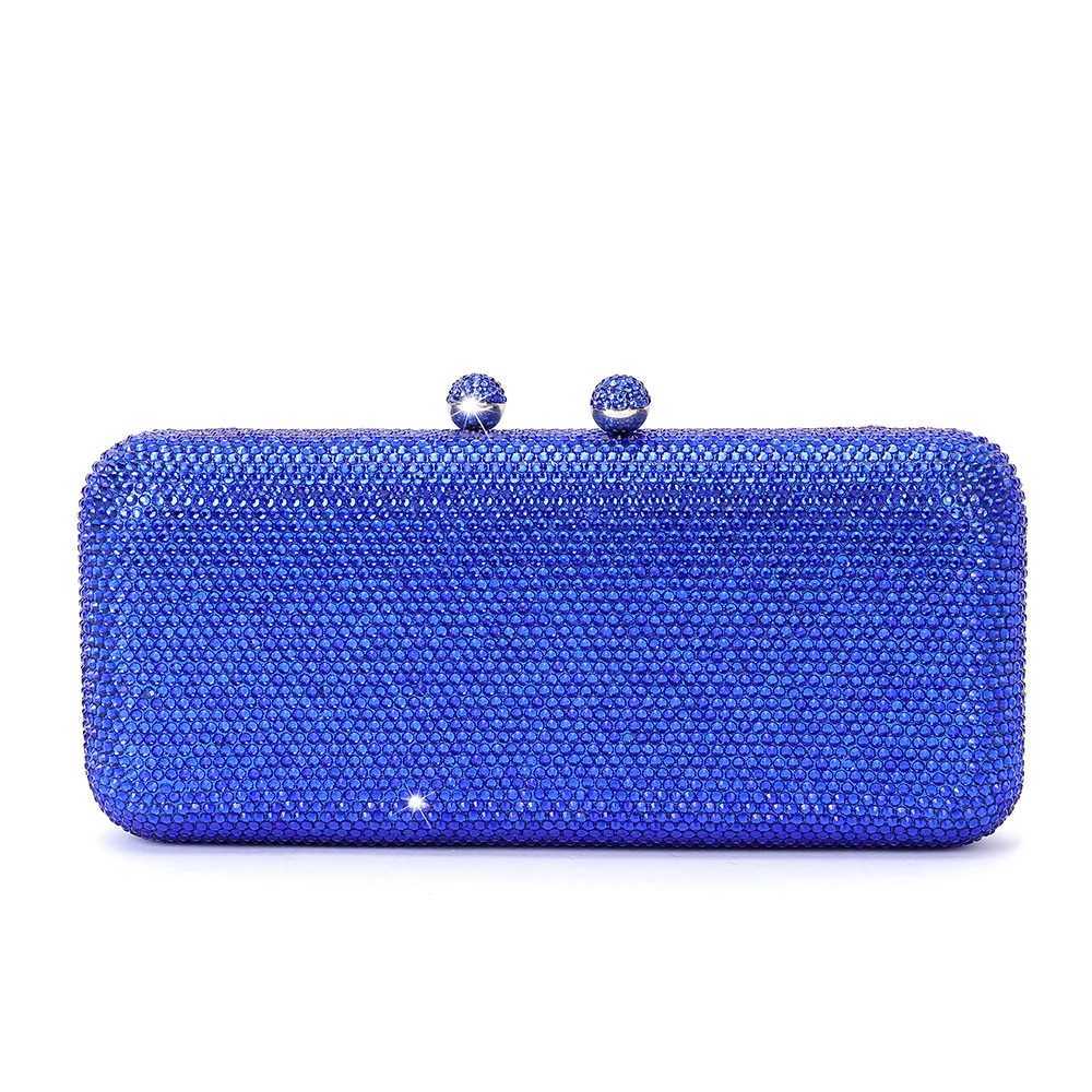2025 Italys latest design elegant ladies wedding party dinner gift Crystal gold silver diamond evening clutch bag Y250730