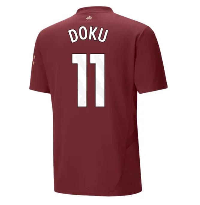 25 26 HAALAND Man City Soccer Jerseys FODEN MARMOUSH DOKU Cherki KOVACIC GVARDIOL DE BRUYNE Reijnders Football Shirt Men Kids Kits Goalkeeper RODRIGO 