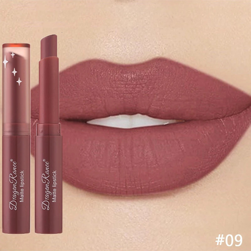 12 Color Nude Pink Matte Lipstick Waterproof Velvet Lipsticks Sexy Red Brown Lips Plumping Makeup Long Lasting Lip Gloss Pigment 250730
