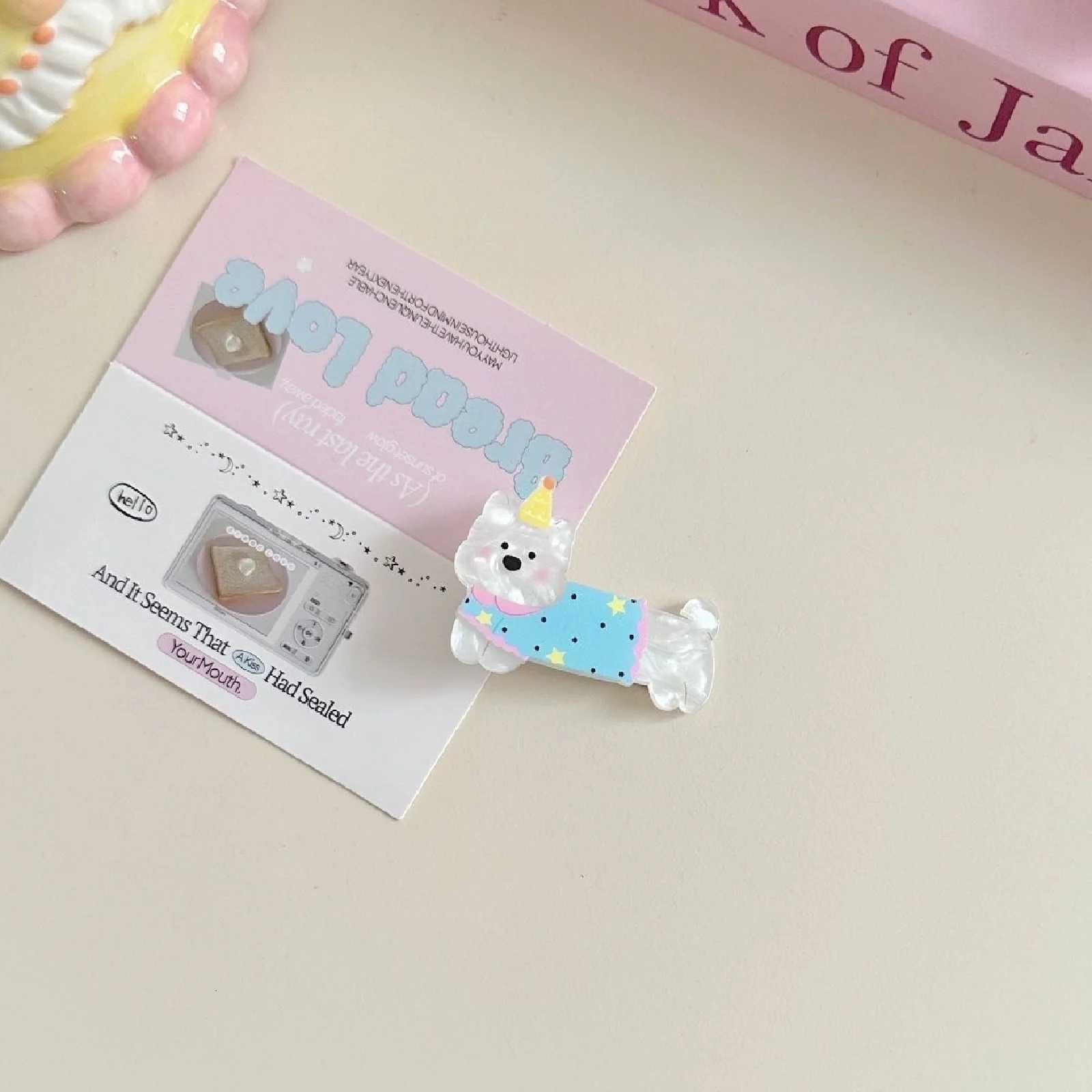 10pcs Hair Clips Sweet Laser Kids Girls Side Clips Cute Cartoon Bangs Clips Broken Hair Duckbill Clips Five Pairs Clip R250730