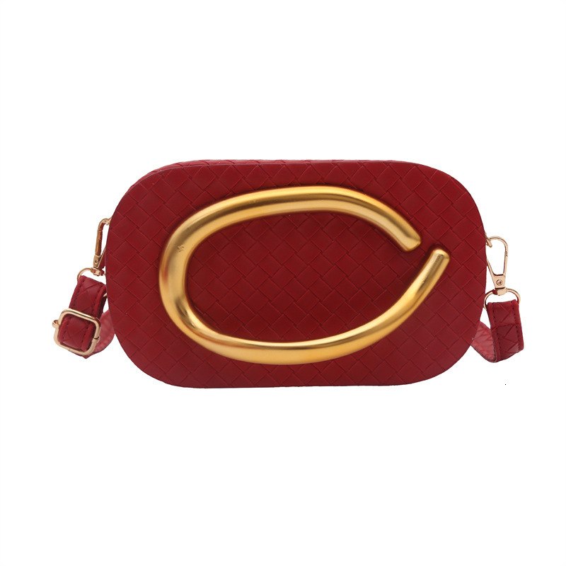 Hot Selling Wrist Box for Women 2025 New Fashion Woven Feel Single Shoulder Crossbody Evening Bag ddmymoon