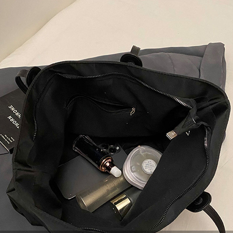 Tote Bags for Women Black Shopping Bag Leisure Versatile Handbag Mommy Tote Bag Crossbody Bag Free Shipping 2025 Autumn Winter