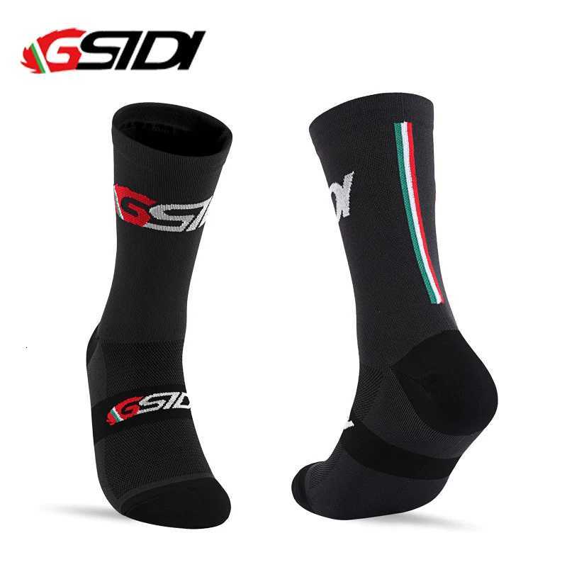 2022 New Men Cycling Socks Professional Road MTB Bike Women Compression Racing Outdoor Unisex Sports Z250731