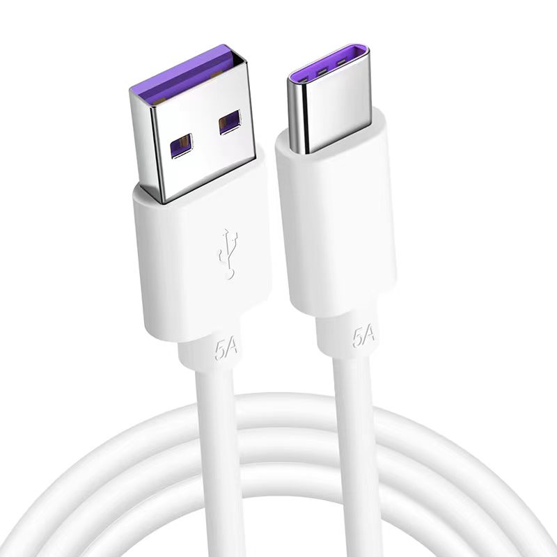 Android phone USB C data cable 5A fast charging USB cable