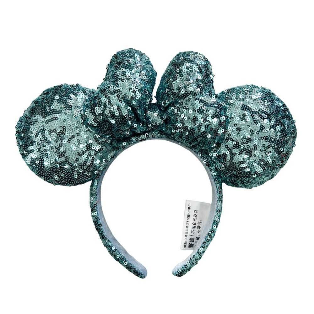Disney 2024 Disney Mouse Ear Strap Holiday Party Frozen Bow Hair COSTUME Headband Cosplay Plush Adult/Children Headband GiftXJ250504