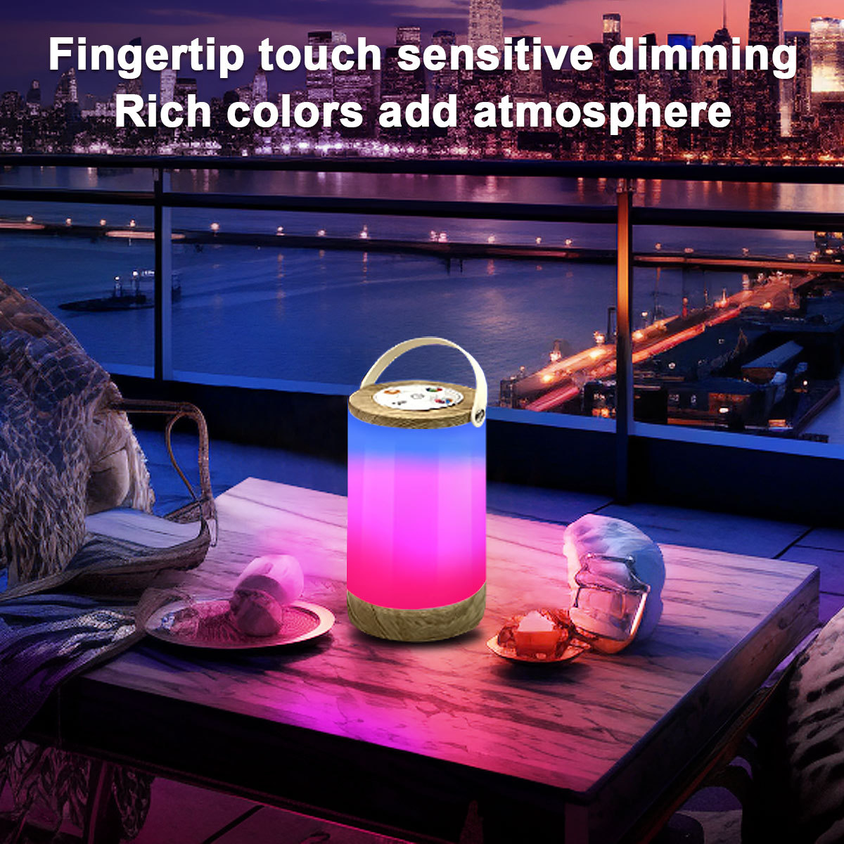 Baby Care LED Sleep Lamp with Charging Feature - Ideal Bedside Reading Companion-HCP030