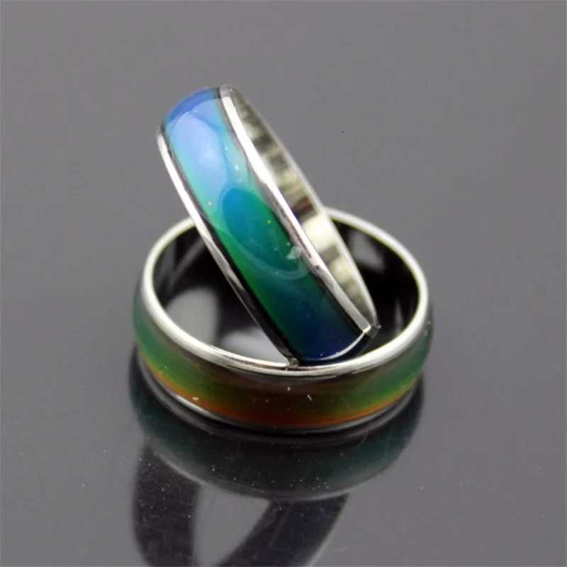 Changing Color Rings Magic Mood Emotion Feeling Temperature Control Changing Rings for Women Men Couples Rings Tone Jewelry y250730