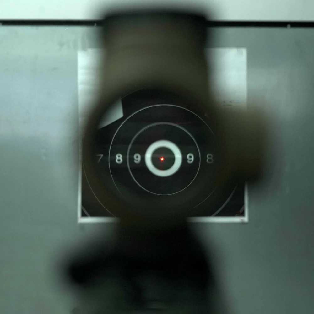 1x25mm Red Dot Sight Riflescope Tactical Miniature with 3D Letter Markings for Airsoft Hunting R250730