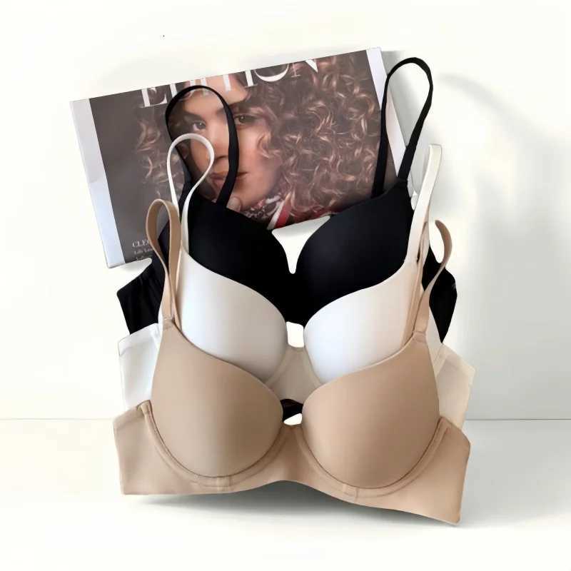 Push-Up Seamless Bras For Women Non-Wire Fixed Cup Bra Invisible Brassiere Sexy Lingerie 3/4 Cup Soft Top Womens Underwear Z250730