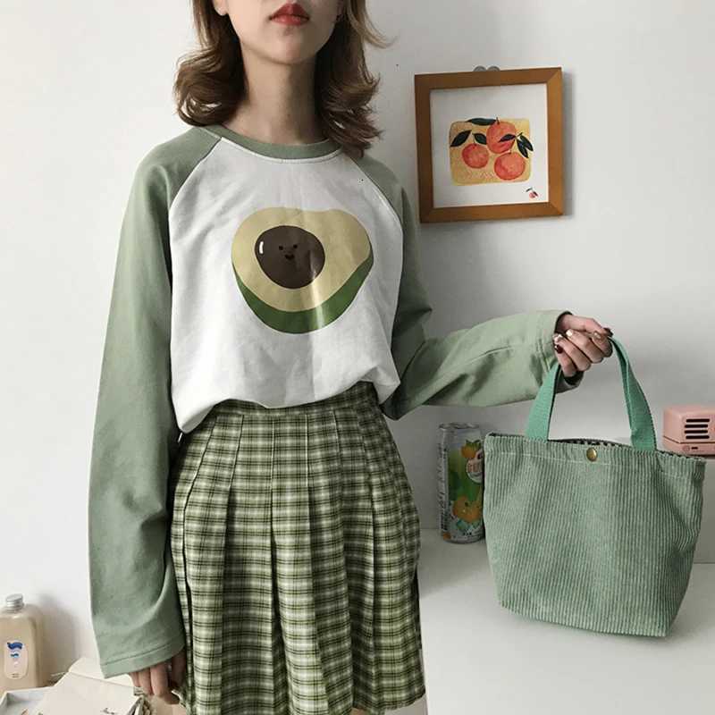 New Style Simple Corduroy Small Square Handbag Ins Fashion Trend Handbag For Women Lunch Box Food Storage Bags G250729