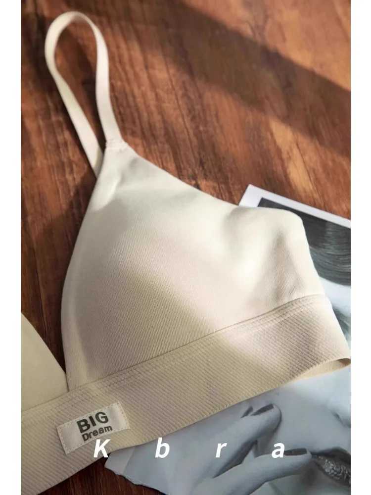 MOYISU Wholesale French Lady Triangle Cup Lingerie for Women No Underwire Comfort Anti-sag Small Bra Cover No Trace Summer Thin Z250730