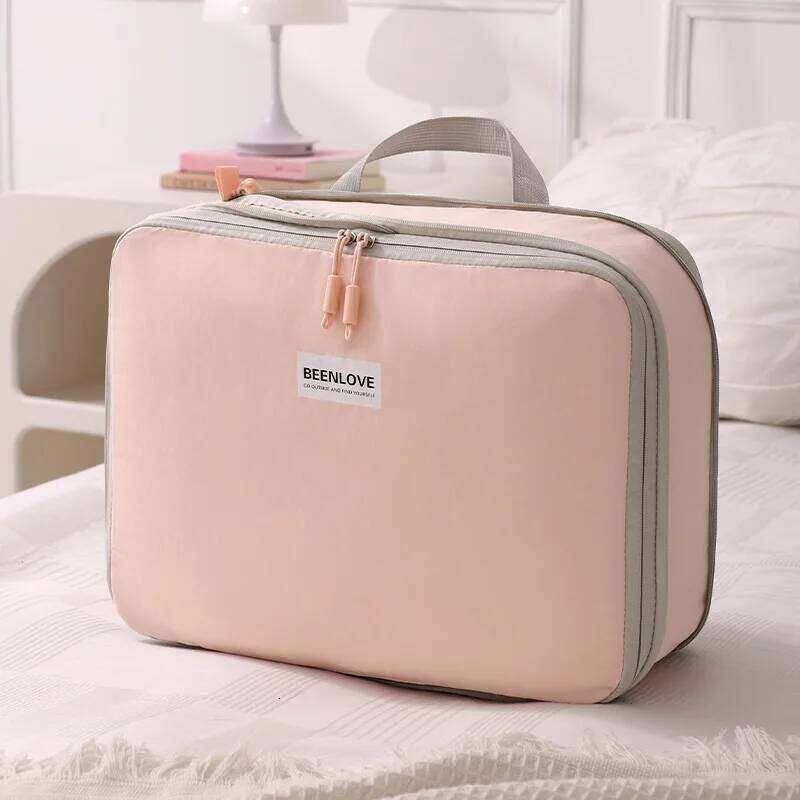 Fashion Simple Compression Storage Bags For Business Portable Clothes Bunderwears Shoes Small Stoages Travel Hand Bag