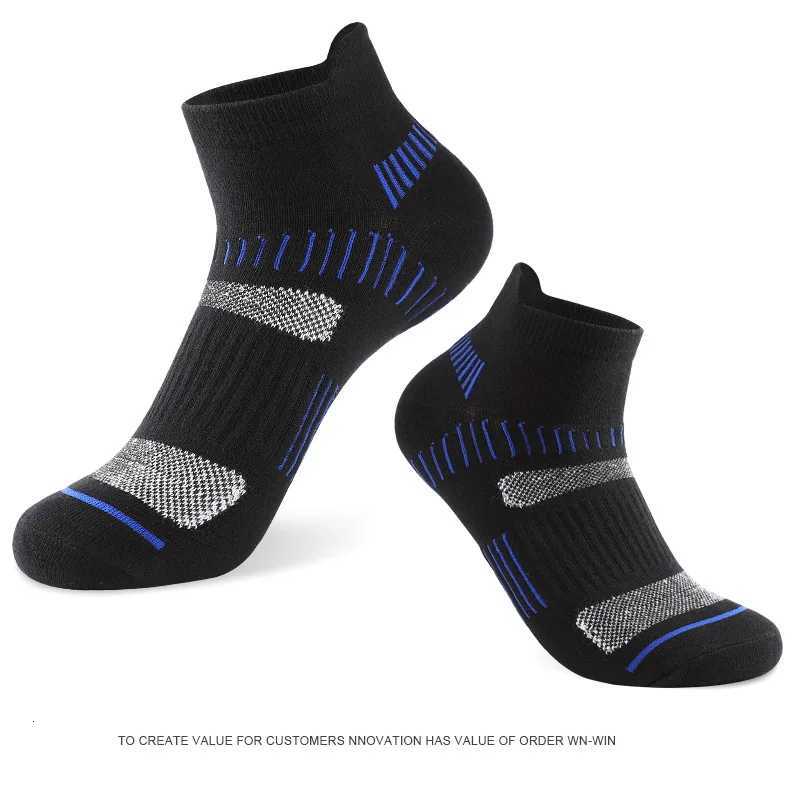 5 pairs of socks mens anti-odor socks mens socks sports basketball socks sweat-absorbing socks Z250731