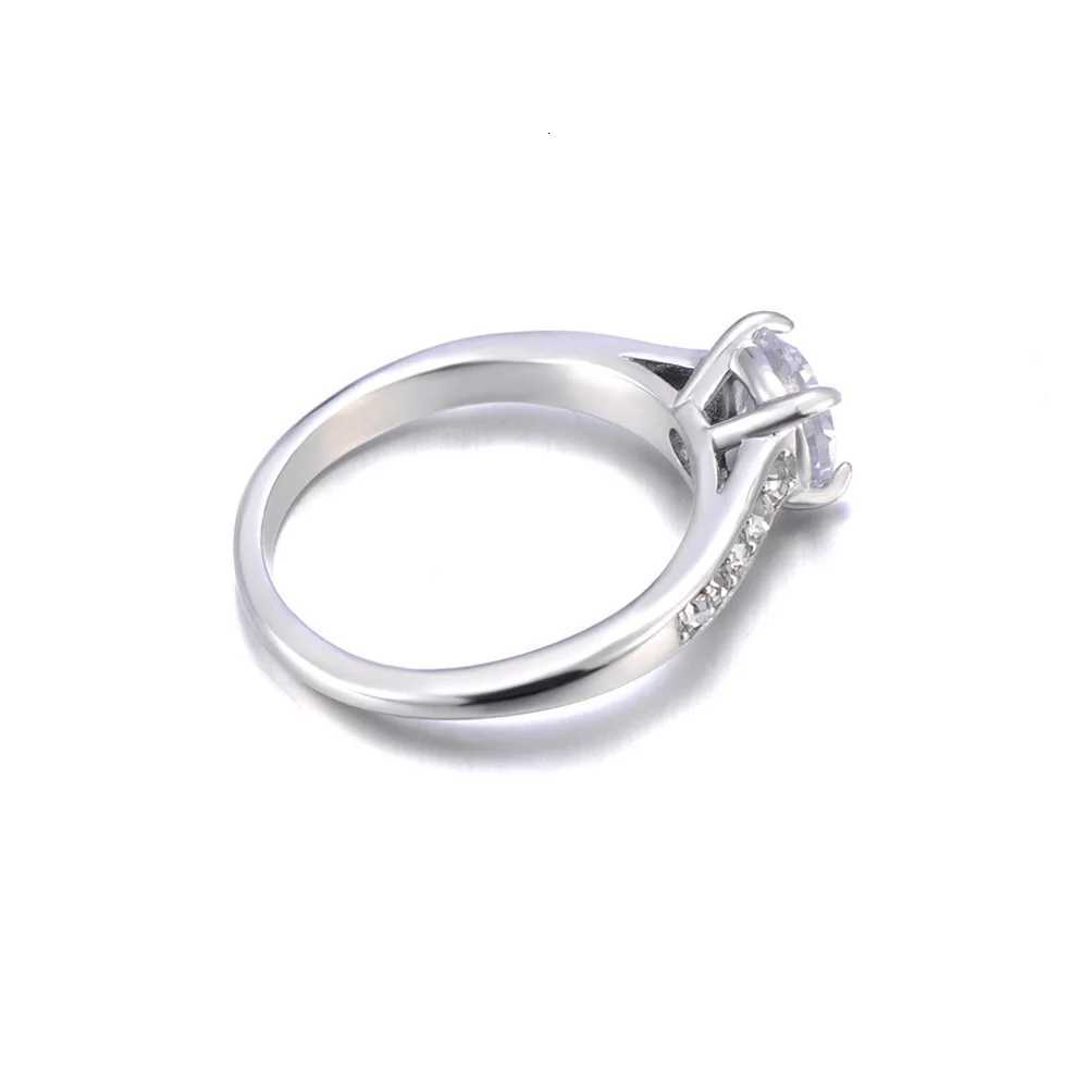 3Mango Stainless Steel Cubic Zirconia Wedding Ring Fashion Jewelry Engagement Finger Ring For Women Bijoux Femme Gift JR23075 y250730